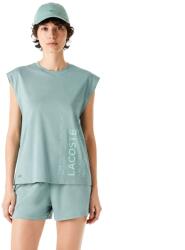 Lacoste Női póló Lacoste pamut zöld ujjatlan kényelmes stílusos r 34 (TF9182 00 3A4)