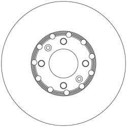 TRW Disc Frana Df6818 Citroën C4 Iii/C4 X Ds Ds 3 / Ds 3 Crossback Opel Corsa F (DF6818)