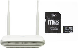 PNI NVR wireless PNI House WIFI800 4K, 8 canale, card MicroSD 128GB (PNI-WIFI800-128)