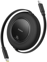 Baseus Cablu Baseus Free2Pull retractabil USB-C la USB-C 100W, 2m, Negru (P10364500113-01) - vexio