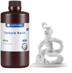 ANYCUBIC Textúra-gyanta (fehér) (SZGWH-10-IPO-01) - scom