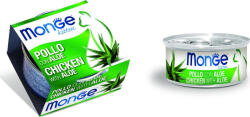 Monge Fruit Csirke & aloe vera - Kitten 80 g KARTON - 4 db