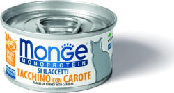 Monge MONOPROTEIN pulyka-sárgarépa 80 g KARTON - 4 db