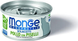 Monge MONOPROTEIN csirke-borsó 80 g KARTON - 4 db