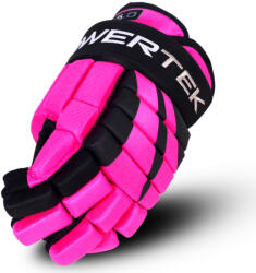 POWERTEK Mănuși de hochei V5.0 Black/Pink Senior