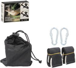 Garden Line Set de fixare pentru hamac chingi cu carabiniere capacitate 1000kg 66590 (HAM2733)