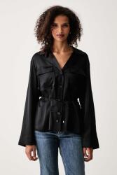 rag & bone női selyem ing Sonny - fekete M