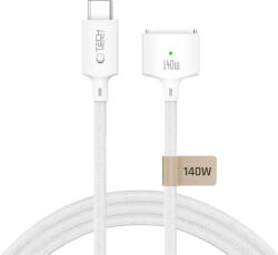 Tech-Protect Ultraboost USB-C - MagSafe 3 Kábel -3m 140W - Fehér (MMC01)