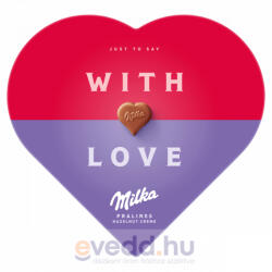  I Love Milka 165Gr Mogyorkrémes Praliné