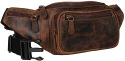 PETERSON Férfi Bőr Ővtáska Ptn 2506-H Brown (ZLK-ptn-2506h-brown-21468742)
