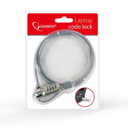 Gembird LK-CL-01 4-digit Combination Cable Lock for Notebooks (LK-CL-01) - bbmarket