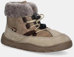 Froddo gyerek hócipő bőrből ZERU TEX COSY BAREFOOT - bézs 35