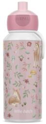 Mepal Sticlă pentru copii roz-deschis din plastic 400 ml Fairy Garden by Little Dutch - Mepal