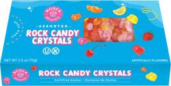 Rózsa márkák Roses Brands USA Rock Candy Crystals gyümölcsös ízű, kristály alakú cukorkák 70 g (28097)