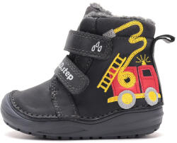 D.D.Step bélelt téli csizma, tűzoltóautós (26-31 méret) W071-62477B (31)