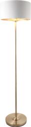 Endon Lighting modern állólámpa highclere antik sárgaréz fehér end112571 (112571)