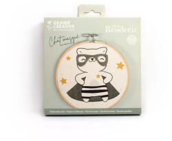 Graine Creative Hímzőkészlet - Szuper cica (15 cm) (GC23176)