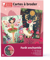 Graine Creative Hímzőkártyák - Tündérek erdeje (GC23181)