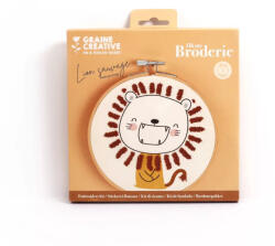 Graine Creative Hímzőkészlet - Oroszlán (15 cm) (GC23174)