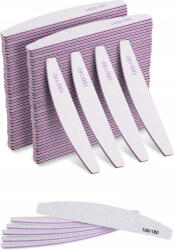 eVanda Reszelők Csónak Zebra Kétoldalas Köröm Manikűr Pedikűr 100/180 x 100 (Pilniki Standard Łódka Zebra 100180 100 Sztuk)