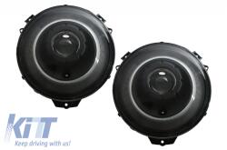 KITT Fényszóró Bi-Xenon OEM megjelenés MERCEDES G-osztály W463 (2005-2017) Fekete (HLMBW463OEB)