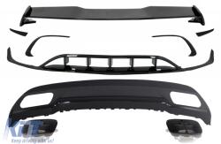 KITT Diffúzor Mercedes W176 15-18 modellekhez, kipufogóvég, splitterek, spoiler (CORDMBW176AMGBFBSPTS)