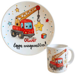 BögreManufaktúra Darus bögre és tányér - kézzel festett