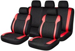 AVEX Set huse scaune auto Premium, model DIAMOND Racer, design Sportiv, universale, ergonomice, Piele Ecologica Matlasata, culoare N (AVX-USVG54)