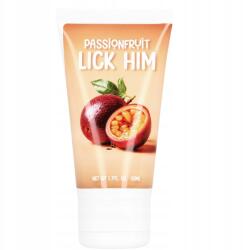PharmQuests Vízbázisú síkosító Lick Him Passionfruit 50 ml orális játékokhoz (8714273040336)