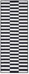 Hanse Home Черно-бял пътека за открито и закрито 80x300 cm Viela - Hanse Home (106272-80x300)