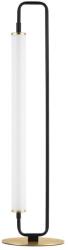Nova Luce Бяла/матово черно метална LED настолна лампа (височина 68 cm) Wetro - Nova Luce (9002084)