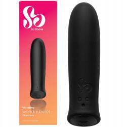 So Divine Klasszikus vibrátor Wonder Bullet csiklóhoz, Usb So Divine (5060279624043)