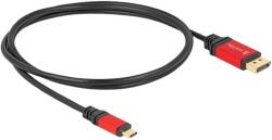 Delock Cablu DisplayPort USB C, 1m, negru (80092)