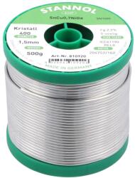 STANNOL Cositor fără plumb Sn99, 3Cu0, 7+NiGe 1, 5mm (810920)