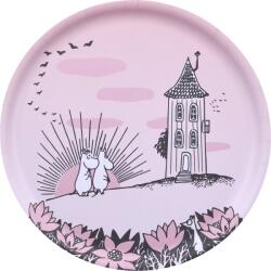 Muurla Tavă de servire Muminki Friendship 35 cm, roz (2600-350-11) Tava
