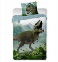 Faro Ágyneműhuzat Dino T-Rex 140x200 70x90 Pamut Zöld Ifjúsági (5907750598069)
