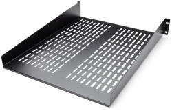  2u 22in Fixed Rack Mount Shelf (cabshelf22v)