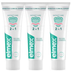 Elmex Sensitive Clinical Expert Instant Care Trio Toothpaste (8590232001491)