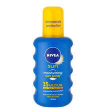 Nivea Spray SPF 15 Sun (Moisturising Sun Spray) 200 ml (4005809804244)