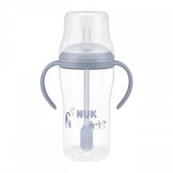 Nuk Perfect Match training baby bottle with straw PENGUIN 260 ml (59212-NUK-10216320)