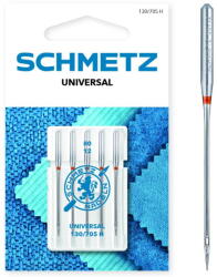 Schmetz Set 5 ace de cusut universale, finete 80, Schmetz 130/705 H VCS (SC-718297) - vexio
