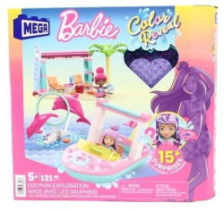 Barbie Set de constructie, Mega, Barbie Color Reveal Adventure, +5ani, Multicolor (194735078288)