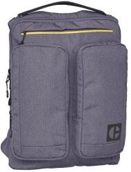 Caterpillar Rucsac CATERPILLAR Code - Quest Commuter, material 420D hexagonal, 2 buzunare exterioare - gri inchi (CAT-83826-46) Geanta voiaj