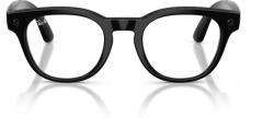 Ray-Ban Meta Scriber Optics Universal Fit - Shiny Black - Demo Lens (RW7002 2000 49)
