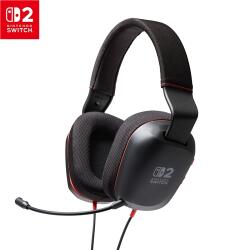 PowerA Headset for Nintendo Switch 2 black-red (NSHS0581-01) Слушалки