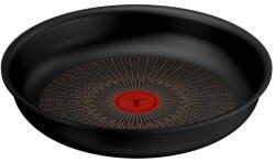 Tefal Tigaie Tefal Ingenio Excellence+ P0000524, 26 cm, invelis antiaderent, tehnologie FUSIONCORE, Thermo-Signal, aluminiu, inductie, negru (3168430388031)