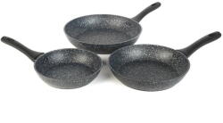 Salter BW11459BRMFOB Megastone Thermo Collar 3-Piece Frying Pan Set - 20/24/28cm (T-MLX60771)