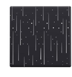 SONOFF Panou frontal cu design Sonoff Star pentru comutatorul de perete TX Ultimate T5 1C (SON-ALK-T51-STAR)