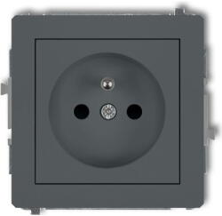 Karlik Elektrotechnik Soclu Deco / u 2P + mat grafit (28DGP-1Z) (28DGP-1z)