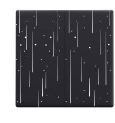 SONOFF Panou frontal cu design Sonoff Star pentru comutatorul de perete TX Ultimate T5 2C (SON-ALK-T52-STAR)